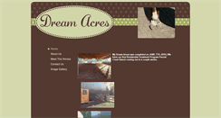 Desktop Screenshot of dreamacres1.com